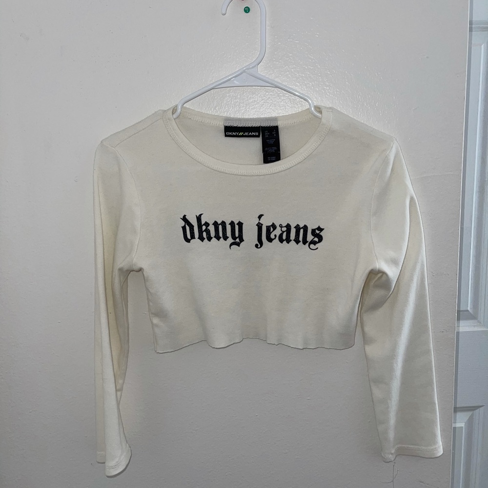 Dkny Long sleeve crop
